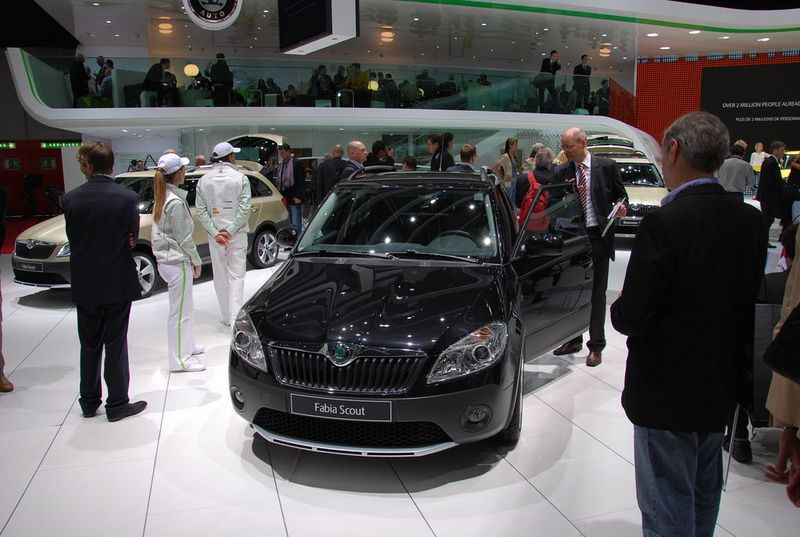 ...sowie den Fabia Scout... (Archiv: Vogel Business Media)