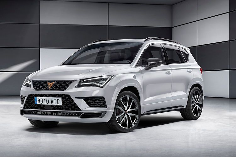 ...und jetzt auch der Cupra Ateca sowie... (Cupra)