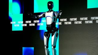 Der Agibot A2 bei einem Fortune-China-Event im Dezember 2025. (Bild: Agibot)