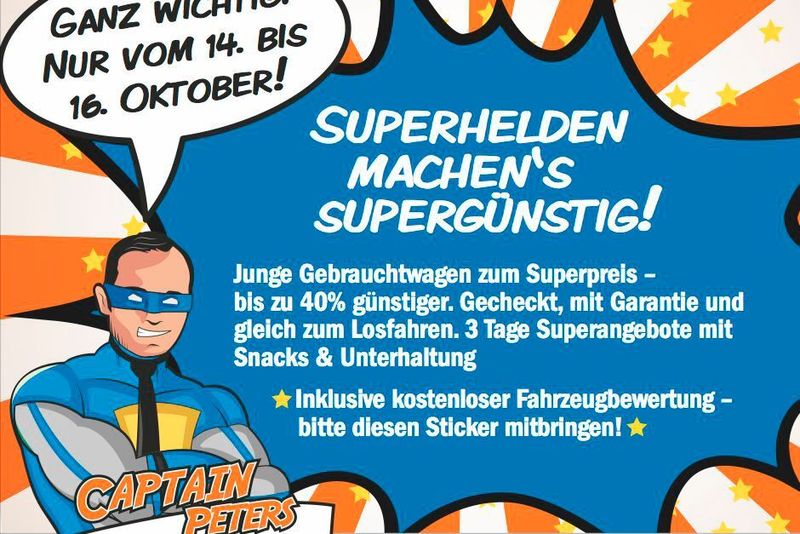 Mit prägnanten und witzigen Werbeaussagen holt das Autohaus seine Kunden in den Betrieb. (Kuhn & Witte)