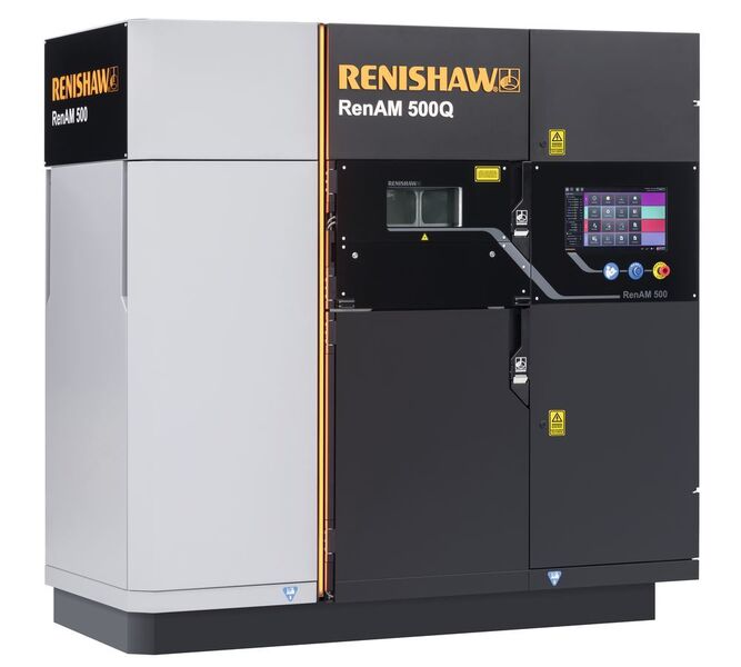Renishaw presented at Formnext its Ren AM 500Q, a pioneering four-laser system that raises productivity while decreasing cost-per-part without compromising on quality. It boasts melt-pool and laser power monitoring capabilities to provide evidence of melting behaviour in real-time.  (Renishaw)