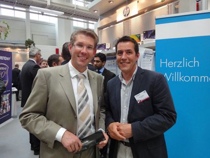 Sven Spitzley, Online USV und Peter Nöhbauer, Axmax. (Archiv: Vogel Business Media)