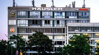 Münchner Hauptsitz der Häusler-Gruppe in der Landsberger Straße. (© Diana Bruhn)