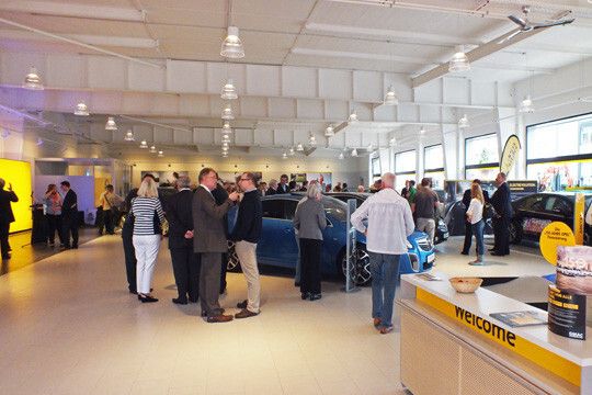 Der neue Showroom – klares, einfaches Design. (Foto: AZ West)