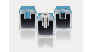 A multitasker in action: During assembly work, the B&M Contactscrew ensures a secure ground connection and clean threads. (Image:b&m)