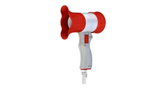 Neues Design mit neuer, optimierter Breitstrahldüse und Luftmengenregulierungung (Foto: Sata)