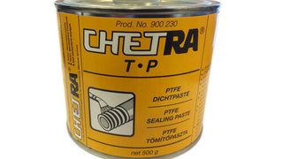Die PTFE-Dichtpaste tropft und verläuft nicht während der Verarbeitung. (Bild: RCT Reichelt Chemietechnik)
