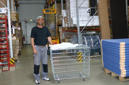 Auch Gitterboxen setzt das Unternehmen ein.  (Archiv: Vogel Business Media)