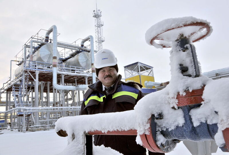 The German-Russian joint venture produces natural gas and condensate from the Achimov Formation, from which it also gets its name, in the Urengoy deposit. (Picture: Wintershall)