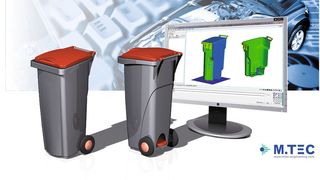 Altair Drop-Test-Simulation  (Bild: M-Tec)