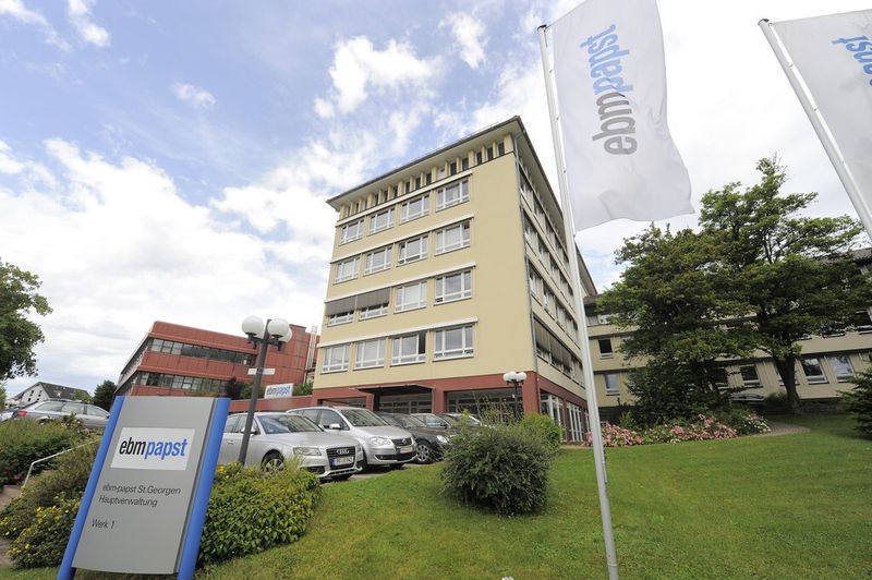 Im Jahr 1992 übernahm EBM die Papst Motoren GmbH in St. Georgen. (Bild: EBM-Papst/KDBusch.com.)