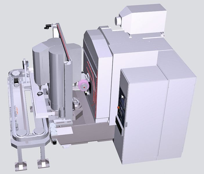 Bild 5: Screenshot auf das Konstruktionskonzept der neuen, patentierten Maschine KX 100 Dynamic. (Bild: Kapp)