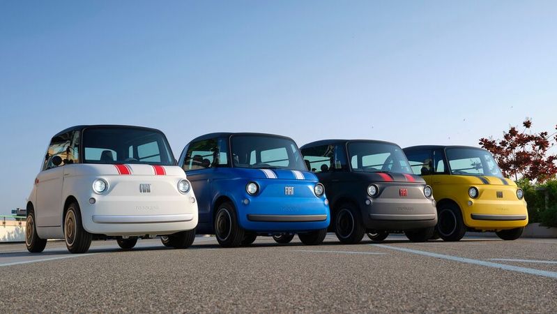 Microcars wie hier der Fiat Topolino erfreuen sich in Deutschland zunehmender Beliebtheit.(Bild:  Fiat)