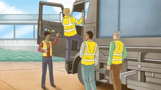 Die Branchenkonferenz „Fahrpersonal unterweisen – Gamechanger für Sicherheit und Erfolg“ soll Unterweisungen im betrieblichen Alltag fördern. (Bild: Madita Recktenwald)