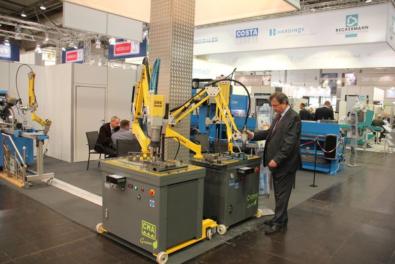 Impressionen von der Intec 2015 in Leipzig. (Sonnenberg)