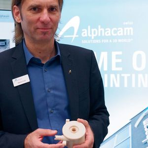 Martin Folie, Alphacam Swiss GmbH: «3D-Druck hat riesiges Potential, künftig das Fertigungsverfahren erster Wahl zu werden.» 