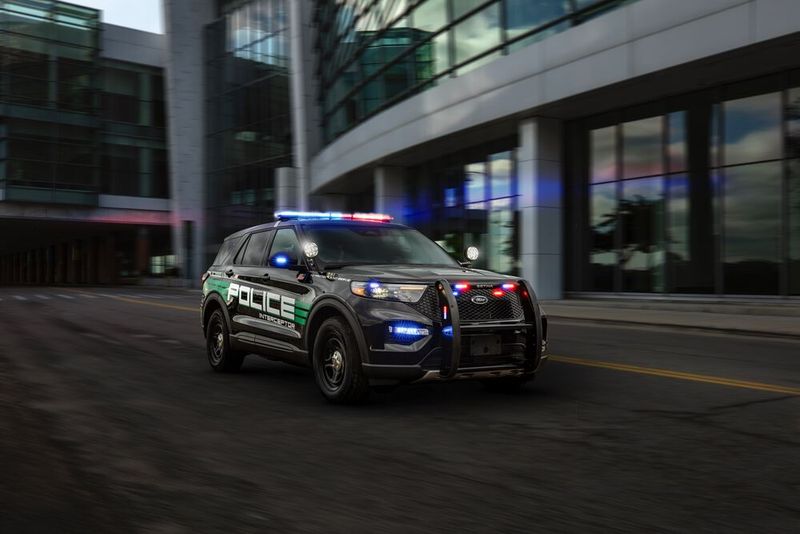 Ford hat den Police Interceptor Utility geliftet.(Bild:  Ford)