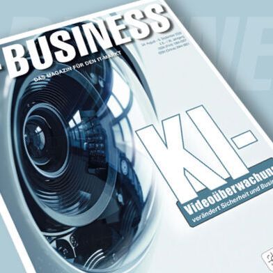 Die neue IT-BUSINESS zeigt, wie Computer Vision und KI Kameras zu Datenlieferanten machen und neue Möglichkeiten für Unternehmen und den IT-Channel eröffnen. (Bild: Nanci - stock.adobe.com / KI-generiert [M] Johannes Rath)