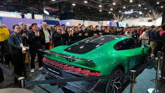 Auf der Techmesse CES feiert der Nebula Next 01 Concept Premiere.(Bild:  Nebula Next)