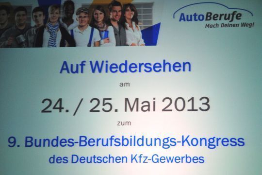 Der Termin für den nächsten Bundes-Berufsbildungs-Kongress steht auch schon fest. (Archiv: Vogel Business Media)