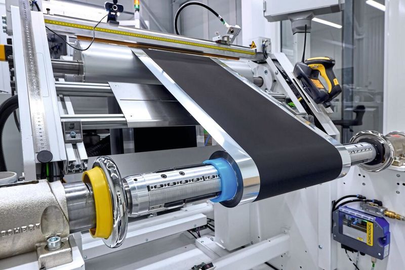 Elektrodenbeschichtungssystem bei Projektpartner CustomCells (Bild: CustomCells Itzehoe GmbH für HiQ-CARB)