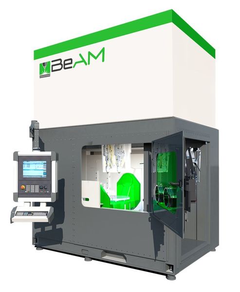 Die Magic 800 ist die derzeit größte Maschine von Beam. Sie bietet Platz für Bauaufträge von 120 mm × 800 mm × 800 mm. (Beam)