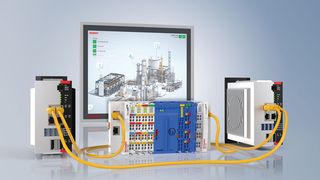 The Twincat Controller Redundancy protects plant uptime through redundant control operation using standard components. (Source: Beckhoff Automation)