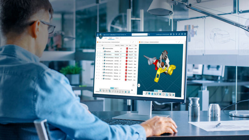 Die 3D-Experience-Plattform von Dassault Systèmes ist eine virtuelle Umgebung, in der Menschen, Ideen und Daten miteinander verbunden werden. 