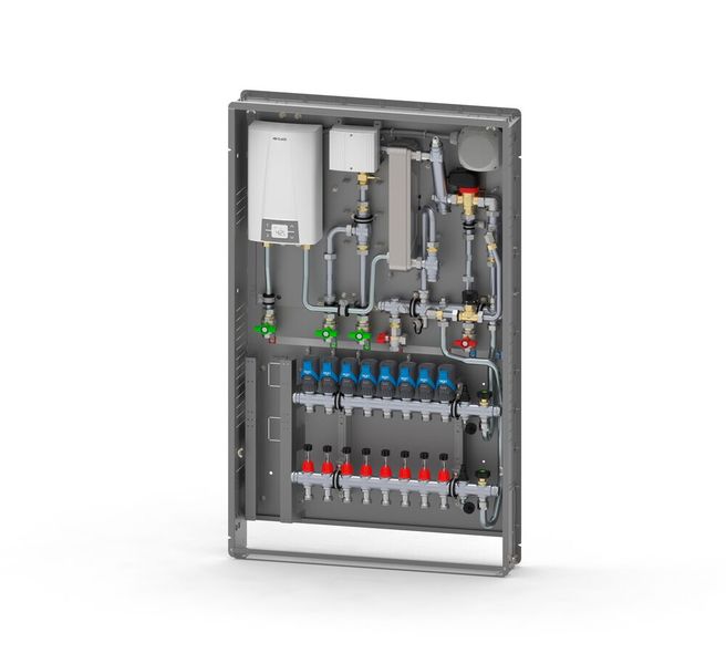 Straub brachte 1978 seinen ersten geschweißten Heizkreisverteiler auf den Markt.  (Bild: Straub)
