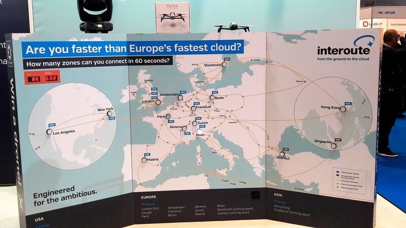 Interoute reklamiert für sich, die „schnellste Cloud“ geschaffen zu haben. (© Michael Matzer)