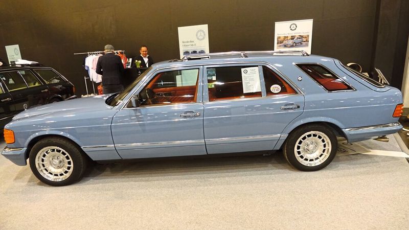 Ein Unikat ist dieser 500 SEL, der 1984/85 im Auftrag eines Japaners zum Kombi umgebaut wurde. (Bild: Dominsky – VCG)