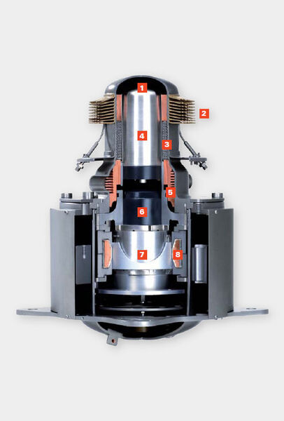 Der Stirling-Motor der Viessmann Mikro-KWK-Geräte ist hermetisch geschlossen und besonders leise. Auch einer Montage in Wohnraumnähe steht nichts entgegen.  (Viessmann)