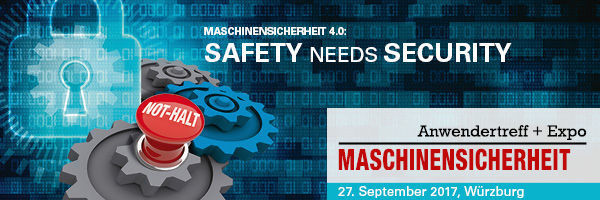konstruktionspraxis veranstaltet am 27. September 2017 den 5. Anwendertreff Maschinensicherheit in Würzburg. (Vogel Business Media)