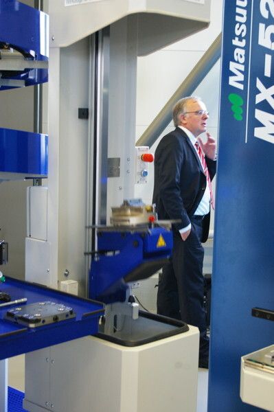 Newemag, inauguration de son nouveau bâtiment à Eschenbach, proche de Lucerne (Image: MSM / JR Gonthier)