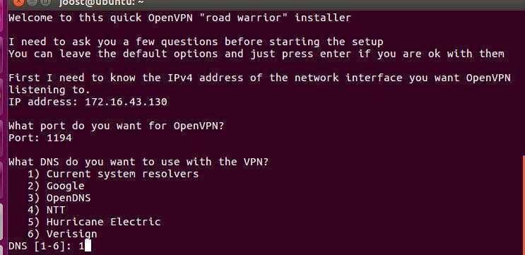 OpenVPN lässt sich auch als Skript installieren. (Joos / OpenVPN)