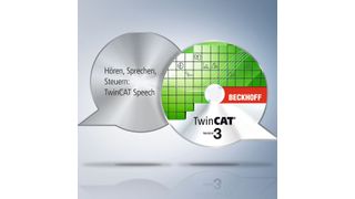 Mit Twincat Speech kann die Steuerung hören und sprechen und somit das Bedien- und Wartungspersonal durch eine komfortable Sprachein- und -ausgabe unterstützen. (Beckhoff)