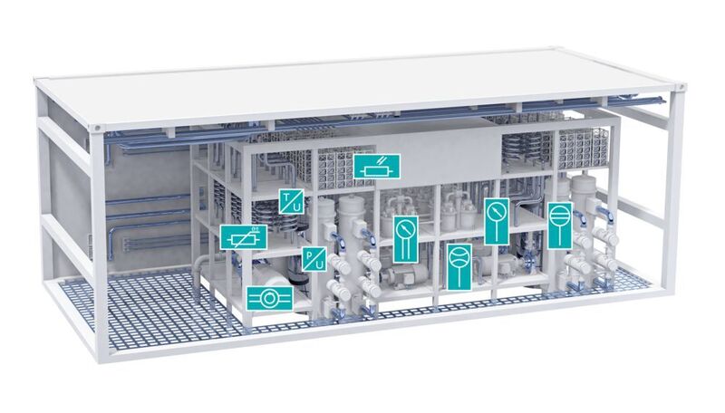 In the chemical and process industries, the cost of MCR technology is rising — given ever tighter process schedules, pluggable test disconnect terminals simplify servicing and maintenance. (Picture: Phoenix Contact)