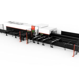 The FG-400 Neo, built for large-scale heavy-duty structural tube processing, will also be on display at Euroblech 2026.(Source:  Mazak)