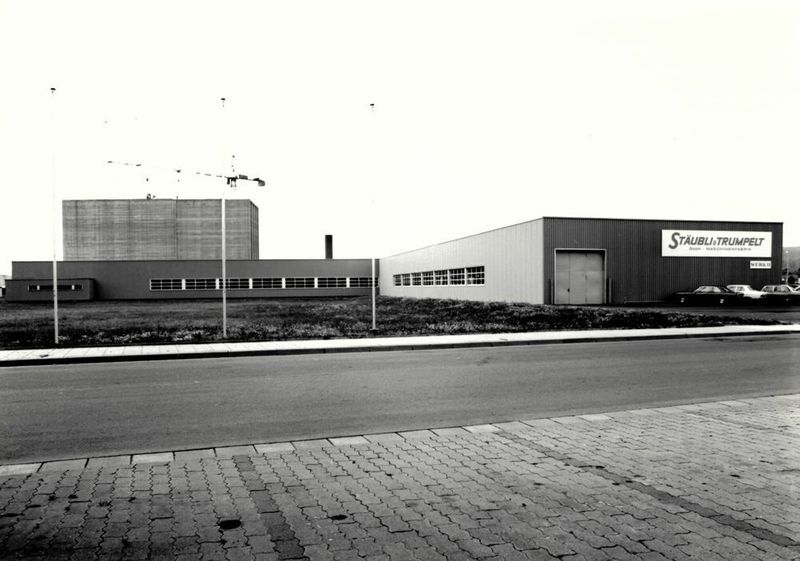 Bild 1: Textilfabrik 1975 Werk II, Thomas-Schmidt-Str. (Stäubli)
