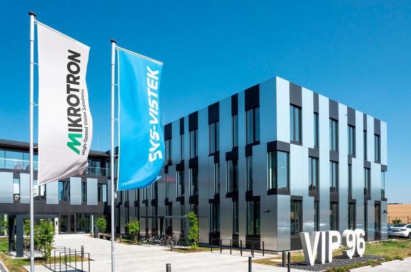 Gemeinsamer Firmensitz von SVS-Vistek und Mikrotron in Gilching.