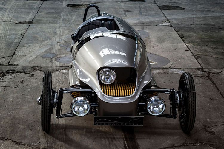 Der Morgan 3-Wheeler EV wurde bereits 2016 in Genf vorgestellt. (Bild: Morgan)