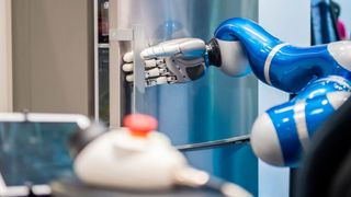 Vom 22. bis 24. Juni können Besucher auf der digitalen Automatica Neuheiten rund um Robotik und Automation erfahren.  (Messe München GmbH)