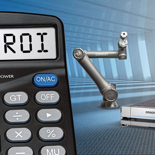Kosten im Griff: Mit dem ROI-Rechner von Omron. Kosten im Griff: Mit dem ROI-Rechner von Omron.