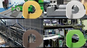 Die Gewinner des Vector Awards 2026: Gold geht an Cruise Port Rotterdam, Silber bekommt Jenaer Antriebstechnik. Bronze erhält das Royal Ballet and Opera aus London. Den grünen Vector gewinnt Membion.  (Bild: Igus)