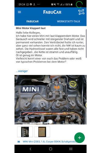 ... Videobeiträgen an die Community richten. Dabei dürfen bestimmte Angaben – wie ein korrekt identifziertes Fahrzeug oder ein Fehlercode – nicht fehlen. (Screenshot)