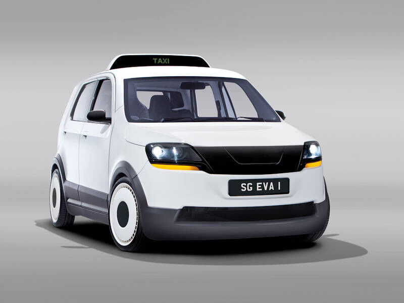 Gewinner in der Kategorie „Product Concept / Vision“: EVA – Electrical Taxi Concept – TUM Create. (TUM)