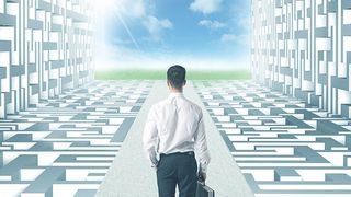 Mit einem Risiko-Management braucht niemand Angst vor komplexen Projekten haben. Dieses legt quasi einen Pfad zum Durchkommen fest.  (© ra2 studio - Fotolia)