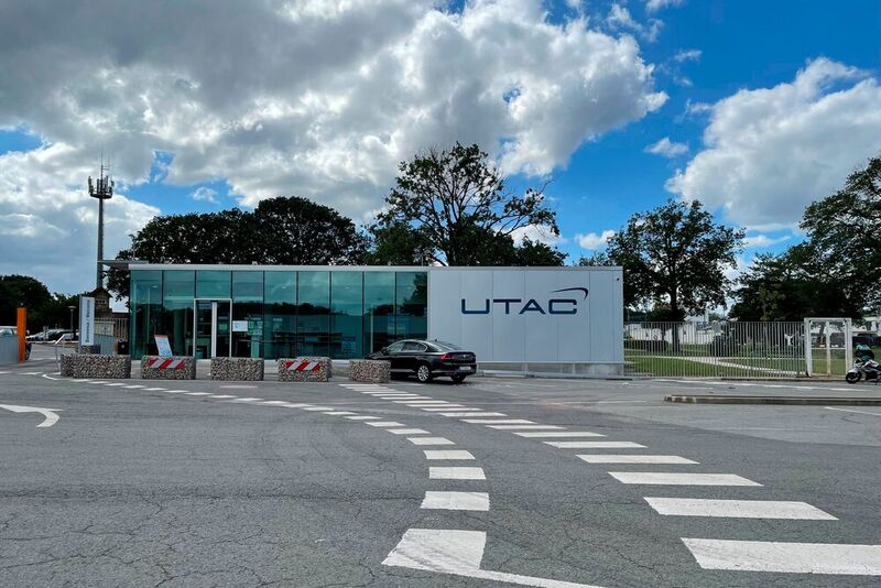 Der Utac-Standort in Montlhéry bei Paris.