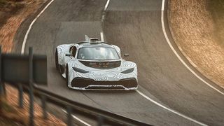 Mercedes-AMG verschiebt den Start des Supersportwagens „Project One“ wegen technischer Probleme. (Daimler)