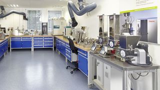 Das neue 600 qm große Demonstrationslabor (Thermo Fisher)